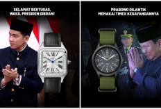 Fantastis! Ini Perbandingan Mencolok Harga Jam Tangan Prabowo vs Gibran saat Pelantikan 