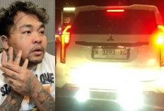 Viral! Stop Lamp Mobil Pajero Menyilaukan Penggendara Lain, Ternyata Milik King Abdi