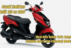 Suzuki Hadirkan Skutik 125 cc 2026: Rival Baru Honda Vario dengan Tampilan Sporty dan Teknologi Modern