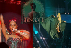28 Lagu Nonstop! Yura Yunita Buka Konser Bingah dengan Aksi Spektakuler