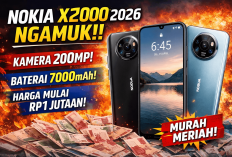 Nokia X200 2026 Ngamuk! Kamera 200MP, Baterai 7000mAh, Harga Mulai Rp1 Jutaan Bikin Geger