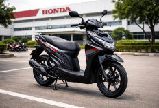 Honda Beat 2026 Warna Hitam Tampil Gahar: Bagasi Besar dan Ada Lampu LED Cocok Untuk Harian