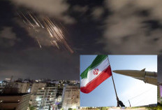 Gantian, Iran Balas dan Lepaskan Ratusan Rudal ke Tel Aviv Israel, Sirine Menggema! 