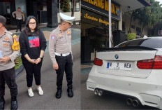 Niat Bikin Konten TikTok, Mobil BMW Berplat Palsu 'N 3 NEN' Ditilang Polisi