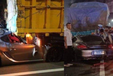 Tragis! Porsche Tabrak Truk di Tol Dalam Kota, Terseret hingga 150 Meter, Ini Penjelasan Polisi...
