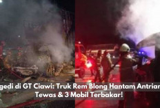Kronologi Tragedi di GT Ciawi 2 Truk Rem Blong Hantam Antrian, 8 Tewas, 11 Orang Terluka & 3 Mobil Terbakar