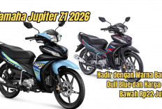 Yamaha Jupiter Z1 2026 Hadir dengan Warna Baru Dull Blue dan Harga di Bawah Rp22 Juta