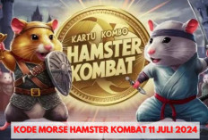 Klaim Sekarang! Kode Morse Hamster Kombat Hari ini 11 Juli 2024 Sudah Keluar, Raih Hadiah 1 Jutaan Koin Gratis