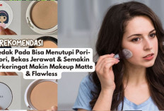 Bedak Padat Bisa Menutupi Pori-pori, Bekas Jerawat & Semakin Berkeringat Makin Makeup Matte & Flawless...