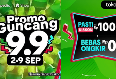 Puncak Sale 9.9 Dengan Kode Promo Tokopedia Hari Ini 9 September 2024 Spesial Diskon Rp300 Ribu, Cashback 200K