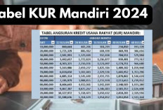 Tabel KUR Mandiri Terbaru 2024 dengan Cicilan Ringan, Bunga Rendah & Tenor Panjang, Yuk Simak!  