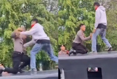 Heboh! Aksi Duel Polisi vs Pendemo di Atas Truk Diduga Dipicu Penolakan RUU TNI  