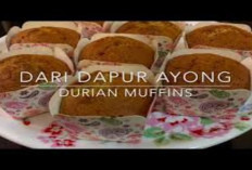 Resep Muffin Durian yang Lembut, Simple dan  Gampang Banget, Wajib Cobain!