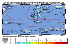 BMKG: Update Terkini Gempa Bumi Berkekuatan 5.7 Guncang Wilayah Barat Laut Obi, Tidak Berpotensi Tsunami!