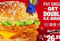 Nikmati Promo KFC Hari ini, Pay Single Get Double OR Chicken Mulai Rp 26 Ribuan, Ambil Sekarang!
