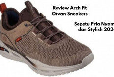 Arch Fit Orvan Men’s Sneakers: Sepatu Nyaman dengan Dukungan Lengkung Kaki Maksimal untuk Aktivitas Seharian