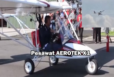 Ini Dia Pesawat AEROTEK X1, Ciptaan Ajaib Warga Temanggung yang Multifungsi!