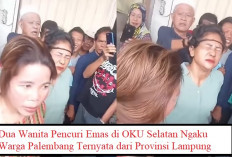 Dua Wanita Pencuri Emas Ngaku Warga Palembang Ternyata dari Provinsi Lampung, Sudah 2 Kali Beraksi 