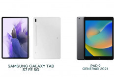 Samsung Galaxy Tab S7 FE 5G vs iPad 9 Gen 2021, Rilis di Tahun yang Sama Tapi Siapa Lebih Unggul? Cek DisinI!