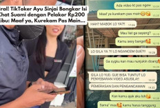 Viral! TikToker Ayu Sinjai Bongkar Isi Chat Suami dengan Pelakor Rp200 Ribu: Maaf ya, Kurekam Pas Main...