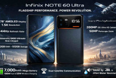 Spesifikasi Infinix NOTE 60 Ultra Terungkap: Kamera 200MP, Baterai Jumbo 7.000 mAh, Performa Flagship