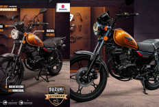 Motor Sport Retro Rp32 Juta, Suzuki GN125 ABS 2026 Jadi Incaran di Kolombia  