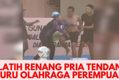 Viral! Video Pelatih Renang Pria Tendang Perempuan di Alat Vitalnya, Hingga Membuat Korban Jatuh ke Kolam... 