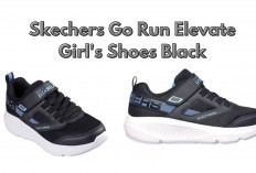 Skechers Go Run Elevate Girls Shoes Black: Sepatu Anak Nyaman, Ringan, dan Stylish untuk Aktivitas Sehari-hari