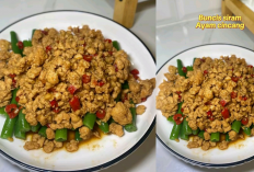 Gak Percaya? Buncis Siram Ayam Cincang Ini Bikin Dietmu Gak Berasa