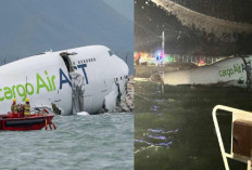 Detik-detik Pesawat Emirates Masuk Laut di Hong Kong, Begini Kondisi Penumpang dan Korban Jiwa!