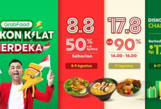 18 Kode Promo Grab Spesial Kemerdekaan 17 Agustus 2024: Ada Diskon Rp100 Ribu & 90 Persen, Langsung Klaim!