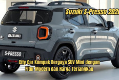 Suzuki S-Presso 2026: City Car Kompak Bergaya SUV Mini dengan Fitur Modern dan Harga Terjangkau