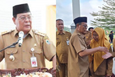 Diburu KPK Karena Diduga Kabur, Gubernur Kalsel Tampak Hadir Pimpin Apel di Kantor ASN Pemprov 