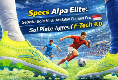 Specs Alpa Elite: Sepatu Bola Viral Andalan Pemain Pro Indonesia, Sol Plate Agresif F-Tech 4.0