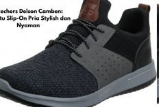 Skechers Delson Camben: Sepatu Slip-On Pria Stylish dan Nyaman untuk Aktivitas Kasual Modern