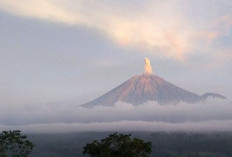 Gunung Semeru Erupsi 8 Jam, Letusan Capai 1 Km, Warga Santai Aja, Ini Imbauan PVMBG!