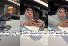 Arogan! Wanita Diduga Oknum Polisi Pamer KTA Usai Ditegur Ngebut: Malah Pukul Korban dan Teriak Maling