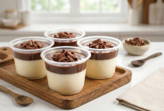 Peluang Bisnis Cuan, Resep Puding Susu Vla Coklat Lumer Ini Dijamin Laris Manis dan Jadi Rebutan Pembeli