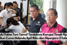 Kocak! Fakta Toni Tamsil Terdakwa Korupsi Timah Rp300 Triliun Cuma Didenda Rp5 Ribu dan Dipenjara 3 Tahun