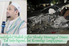 Innalillahi! Habib Jafar Shodiq Meninggal Dunia di Tol Solo-Ngawi, Ini Kronologi Kecelakaannya...