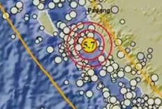 Gempa M5.7 di Pesisir Selatan Sumbar, BMKG: Tidak Berpotensi Tsunami