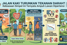 Jalan Kaki Turunkan Tekanan Darah? Kebiasaan Receh yang Diam-Diam Bisa Lawan Hipertensi