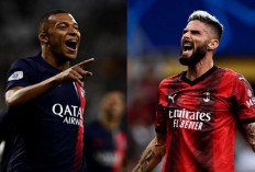 Milan Tak Berdaya di Kandang PSG, Kalah Telak 3 Gol Tanpa Balas