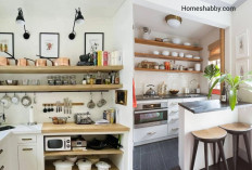 9 Ide Kreatif Menata Dapur Minimalis Tanpa Kitchen Set Agar Rapi dan Luas, Begini Caranya! 