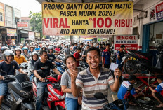 Promo Ganti Oli Motor Matic Pasca Mudik 2026 Hemat Besar, Servis Motor Murah Cuma Rp100 Ribu di AHASS Ini