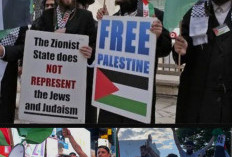 Banjir Dukungan Warga Dunia, Demo Serukan 'Free Palestina' 