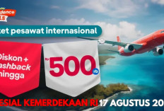 24 Kode Promo Tiket Pesawat Hari ini: Spesial Kemerdekaan 17 Agustus 2024, Dapatkan Cashback Rp300 Ribu... 