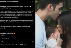 Diam-Diam Punya Anak? Stefan William Unggah Foto Putra Pertamanya dengan Ria Andrews