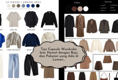 Tips Capsule Wardrobe! Ga Perlu Baju Baru Setiap Saat, di Mix n Match Aja Skuy biar Makin Stylish