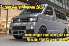 Suzuki Carry Minivan 2026 Hadir dengan Ikonik dengan Pintu Geser dan Kabin Fleksibel yang Cocok untuk UMKM